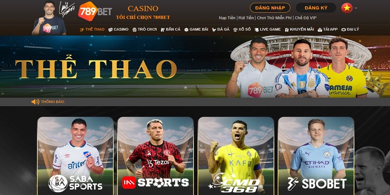 Nhà cái thể thao 789Bet